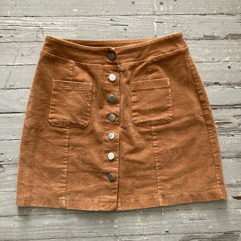 Corduroy Skirt